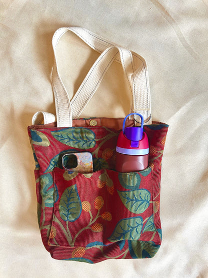 Large Boxy Bag - Woodland Jacquard